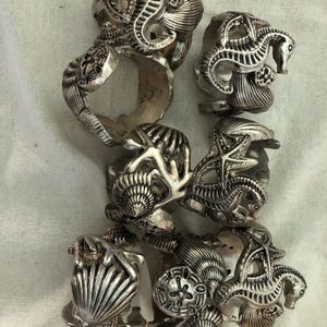 Napkin holders 8 ocean themed never used